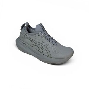 Asics Gel Nimbus 25 Running Shoes Womens 7 Grey Sheet Rock 1012B356.020